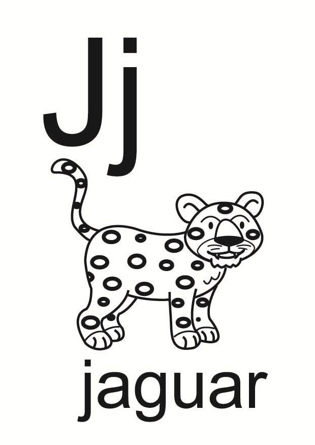 j Kleurplaat j