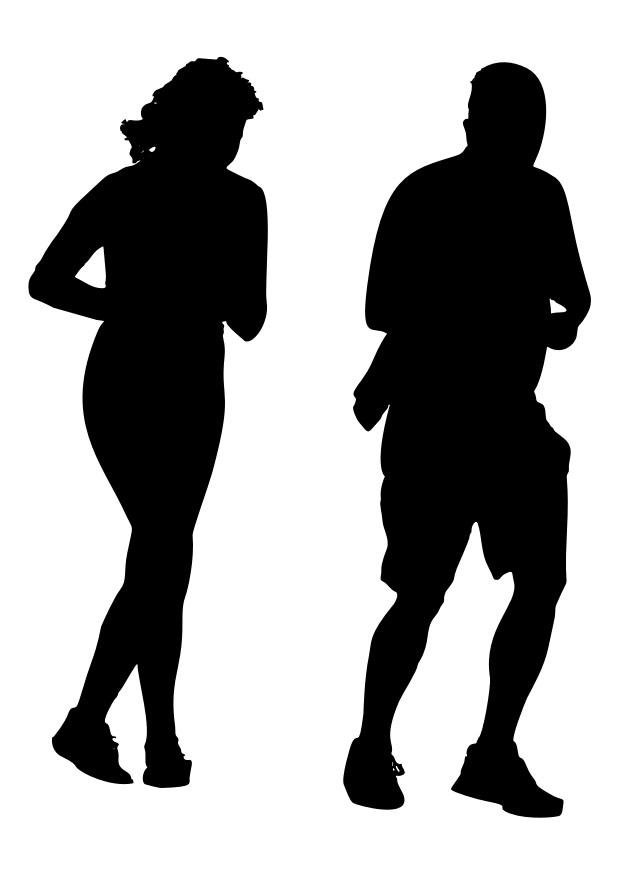 joggen Kleurplaat joggen