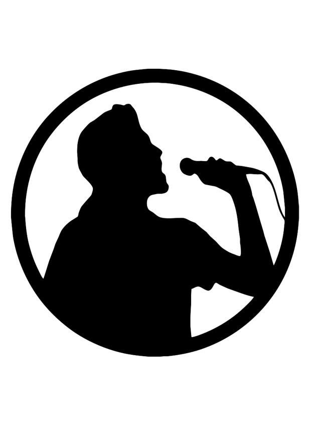 karaoke Kleurplaat karaoke