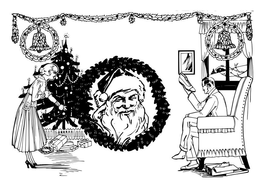 kerstdag Kleurplaat kerstdag