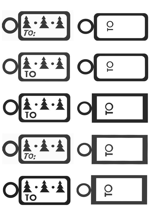 kerstgeschenk kaartjes Kleurplaat kerstgeschenk kaartjes
