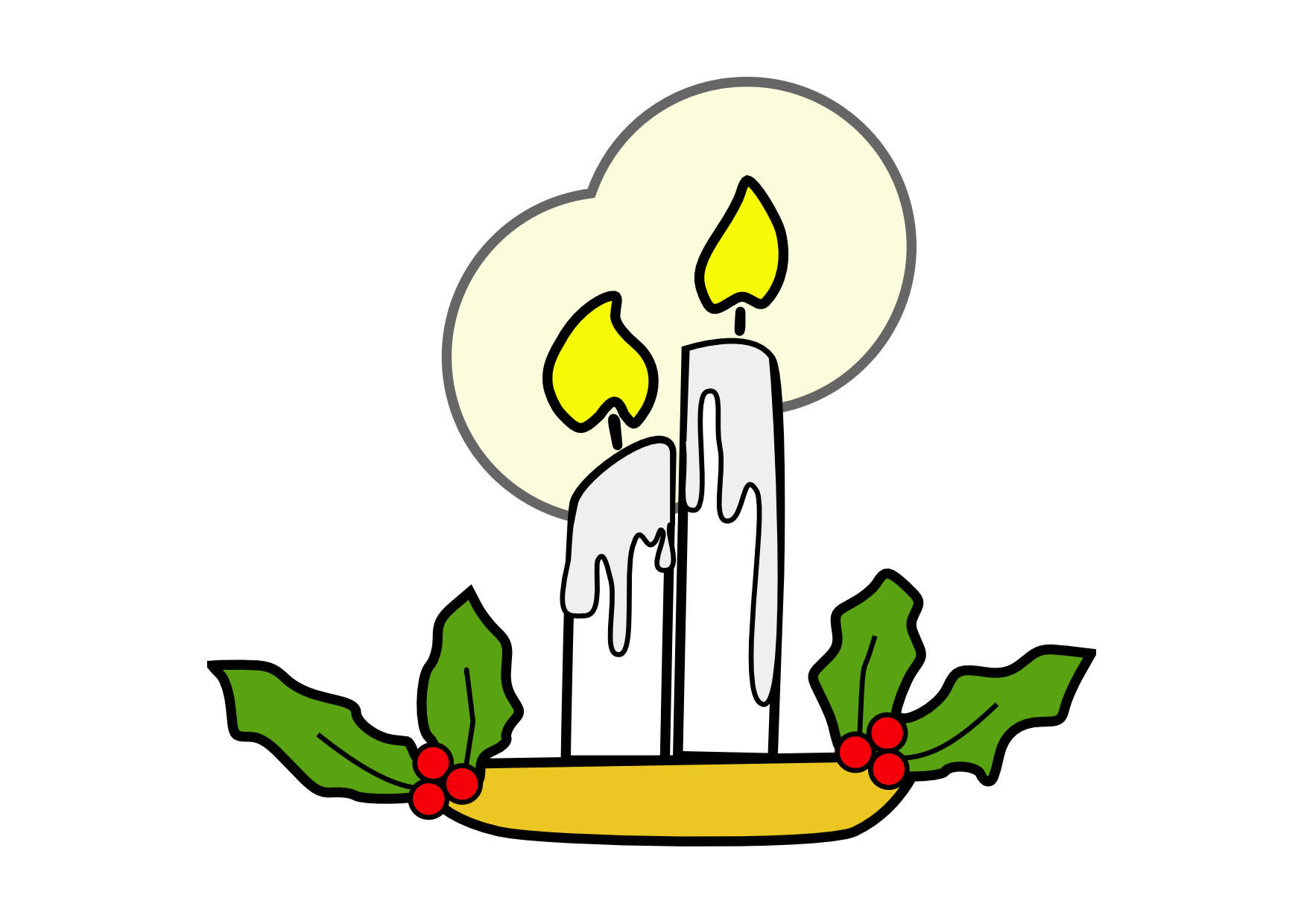 kerstkaarsen Afbeelding kerstkaarsen