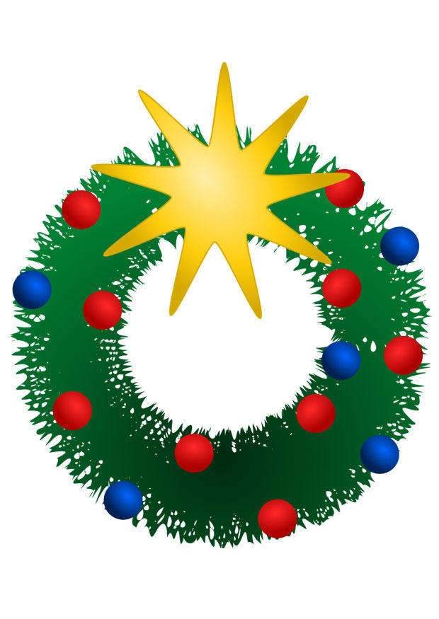 kerstkrans Afbeelding kerstkrans