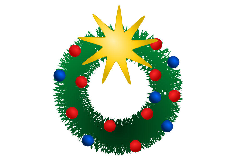 kerstkrans Afbeelding kerstkrans
