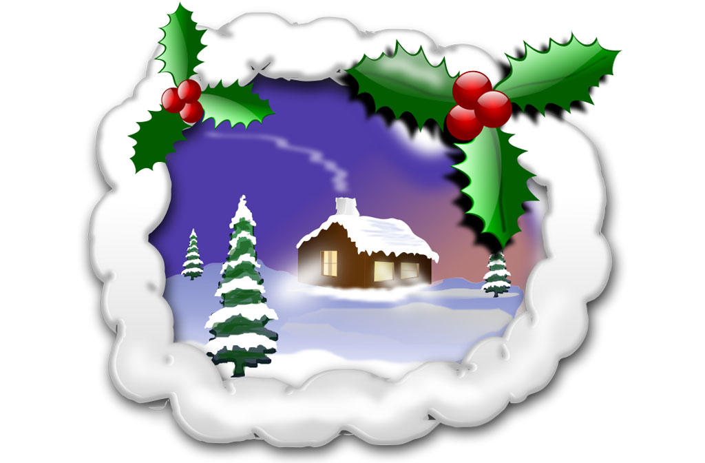kerstlandschap Afbeelding kerstlandschap