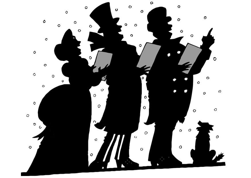 kerstlied Kleurplaat kerstlied