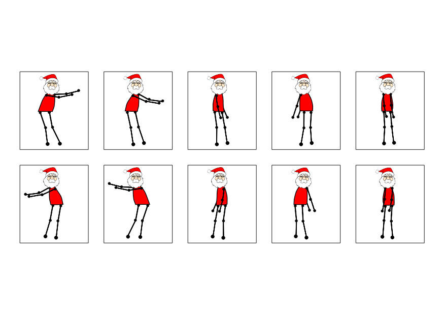 Afbeelding kerstman