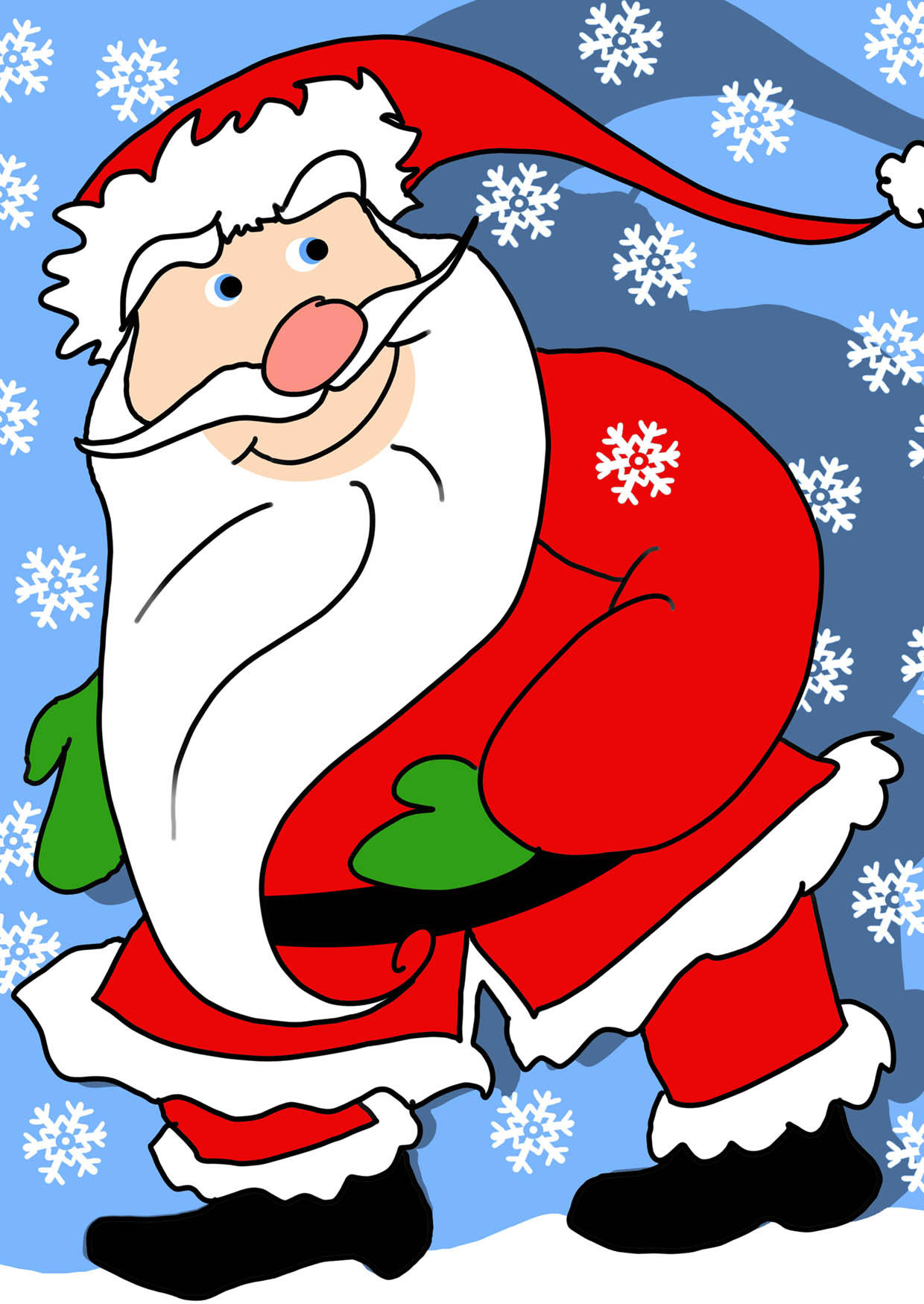 kerstman Afbeelding kerstman