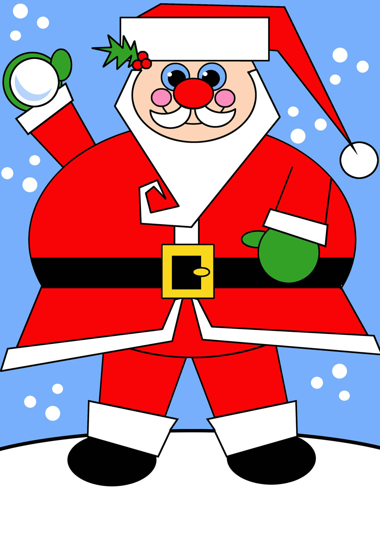 kerstman Afbeelding kerstman