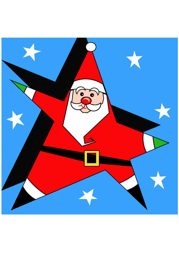 kerstman 1b Afbeelding kerstman 1b