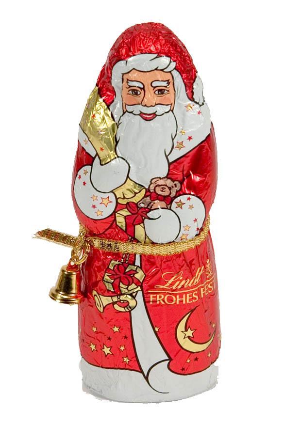 kerstman chocolade Foto kerstman chocolade