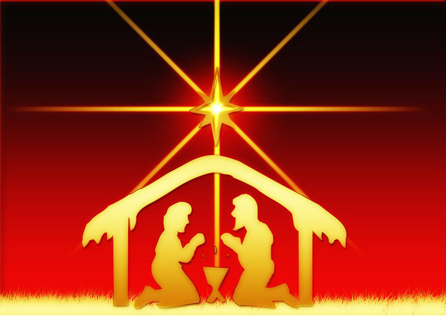 kerststal Afbeelding kerststal