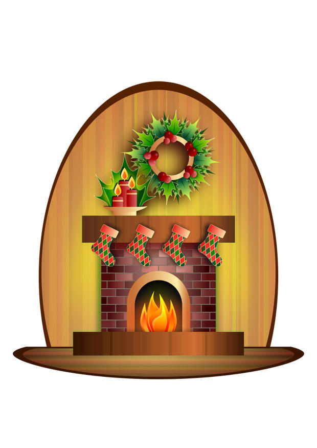 kersttaffereel Afbeelding kersttaffereel