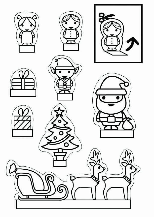 kijkdoos kerst Knutselen kijkdoos kerst