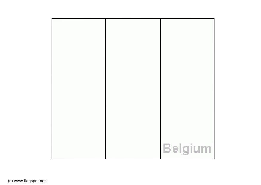 Kleurplaat belgie