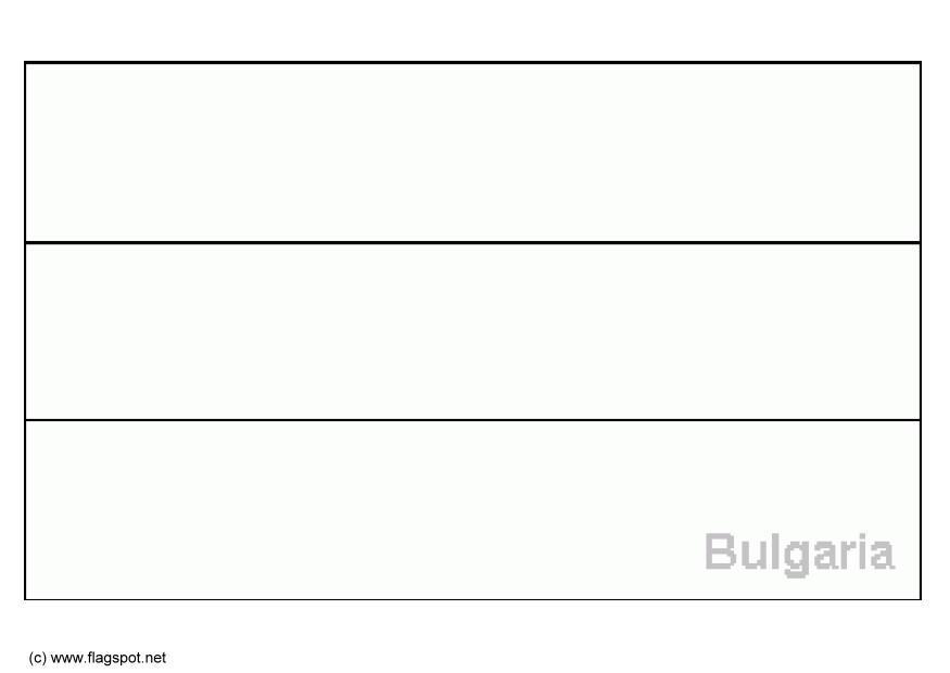 Kleurplaat bulgarije