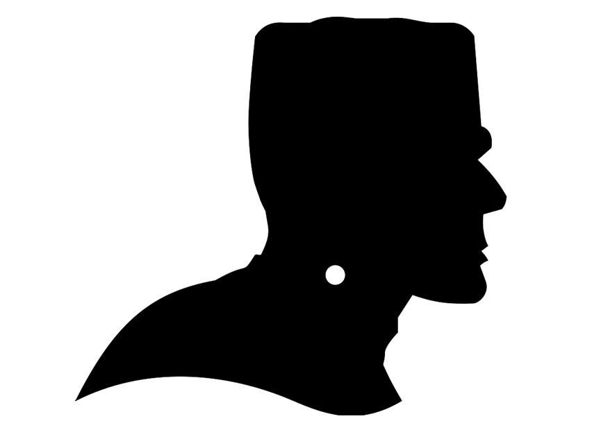 Kleurplaat frankenstein
