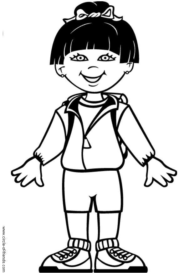 Kleurplaat hoshi