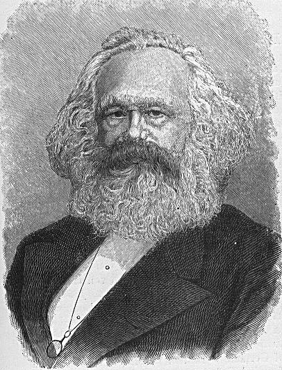 Kleurplaat karl marx