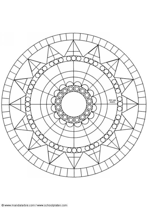 Kleurplaat mandala-1502x