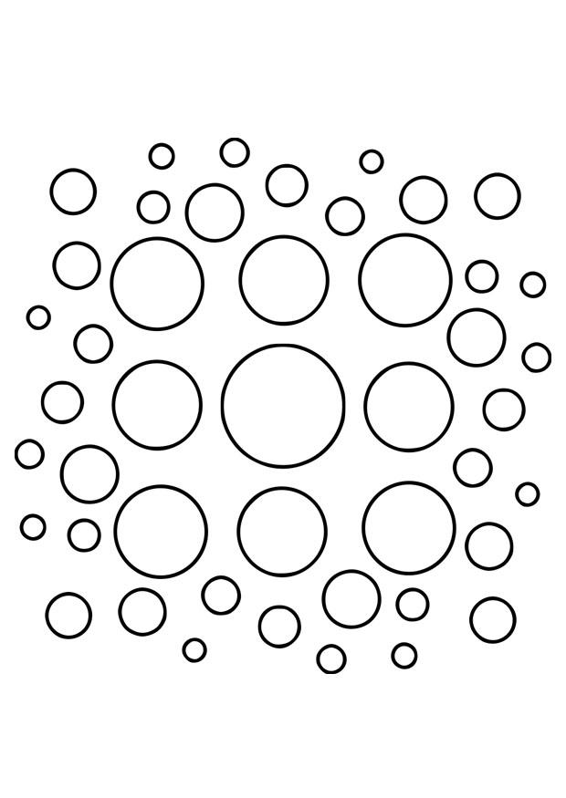 Kleurplaat mandala 8