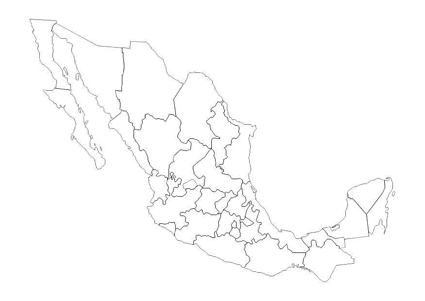 Kleurplaat mexico