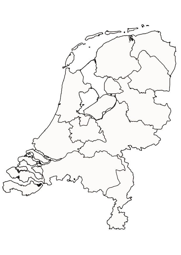 Kleurplaat nederland