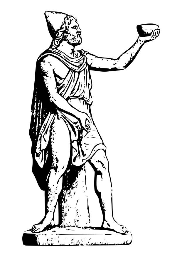 Kleurplaat odysseus