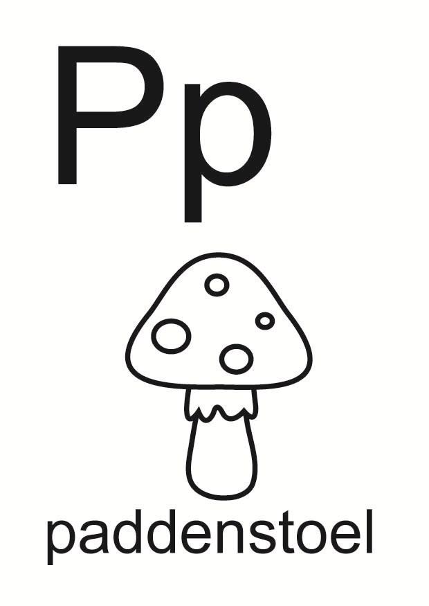Kleurplaat p