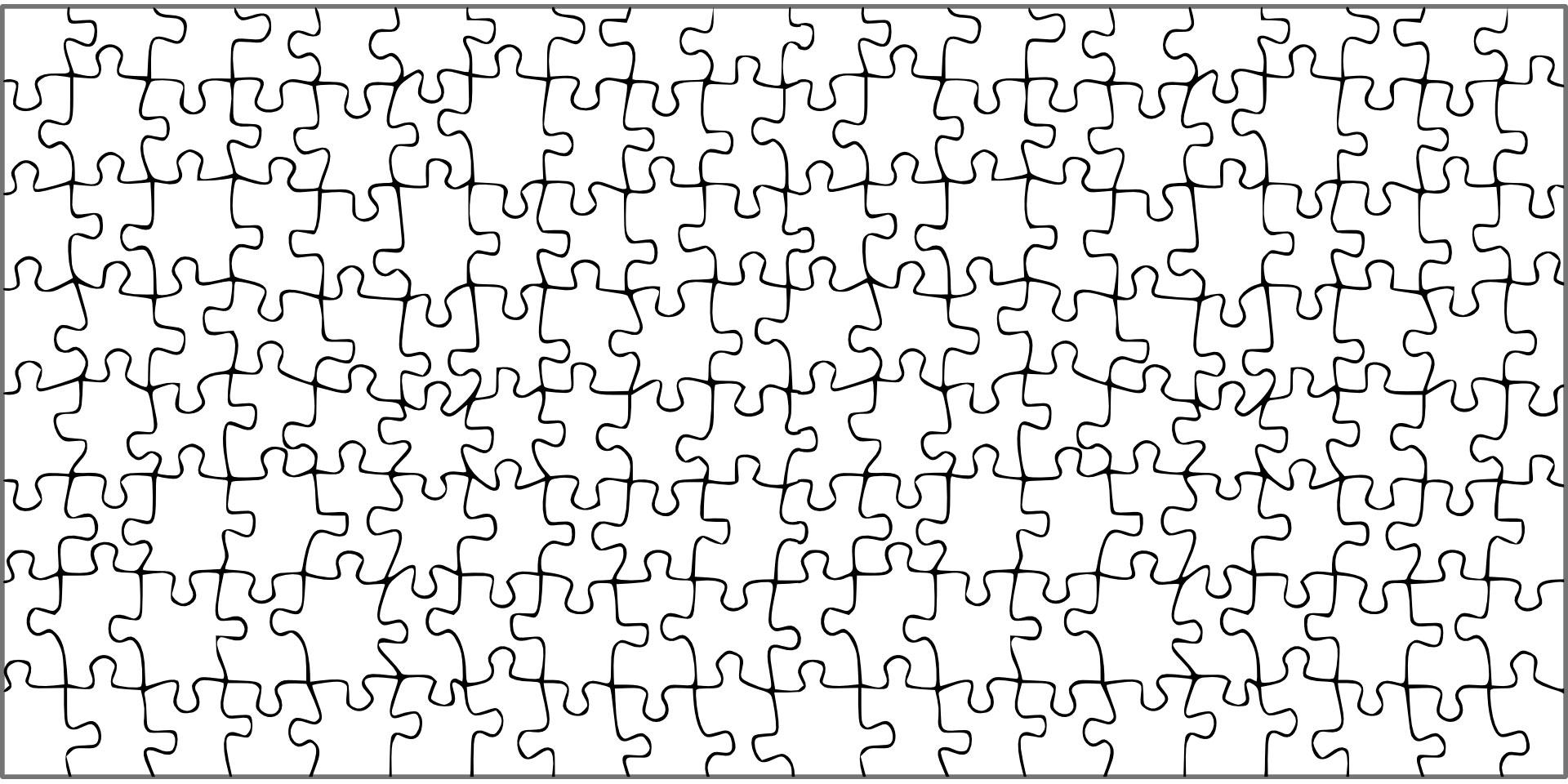 Kleurplaat puzzle