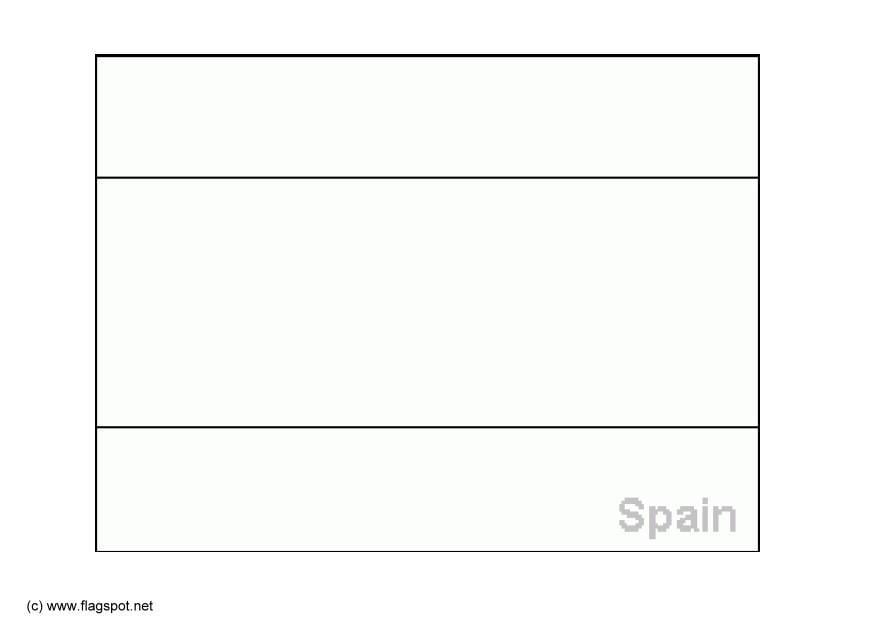 Kleurplaat spanje