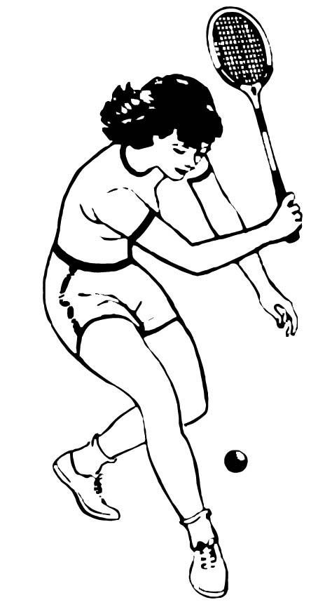Kleurplaat squash