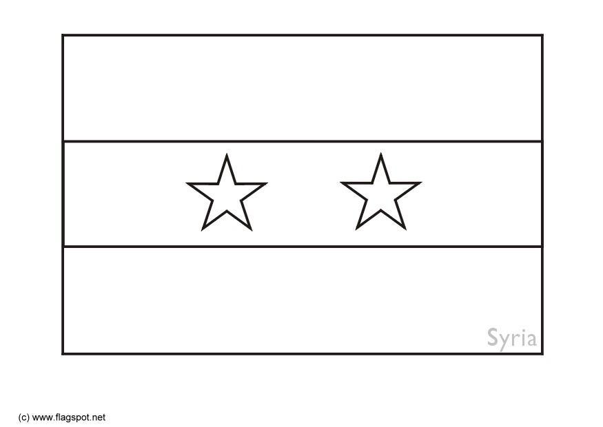 Kleurplaat syrie