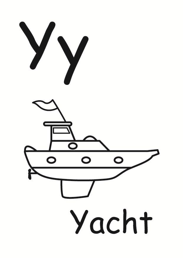 Kleurplaat y
