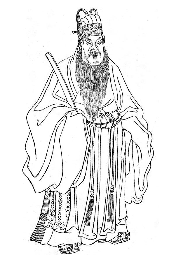 Kleurplaat yang chicheng