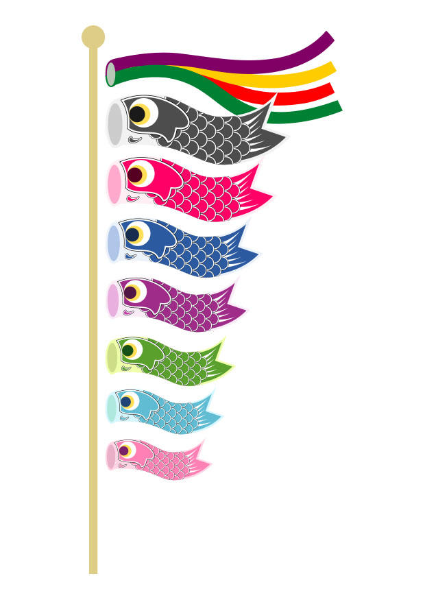 koinobori Afbeelding koinobori