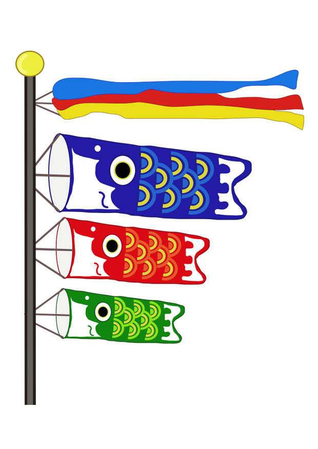 koinobori Afbeelding koinobori