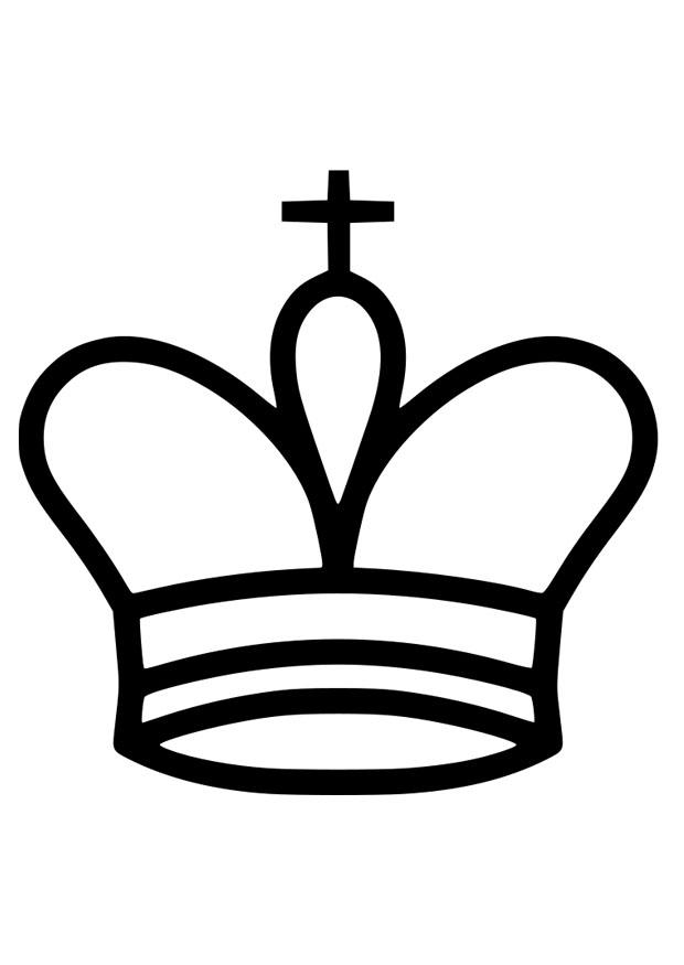 koning Kleurplaat koning