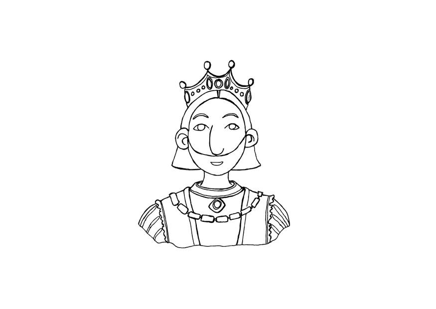 koning Kleurplaat koning