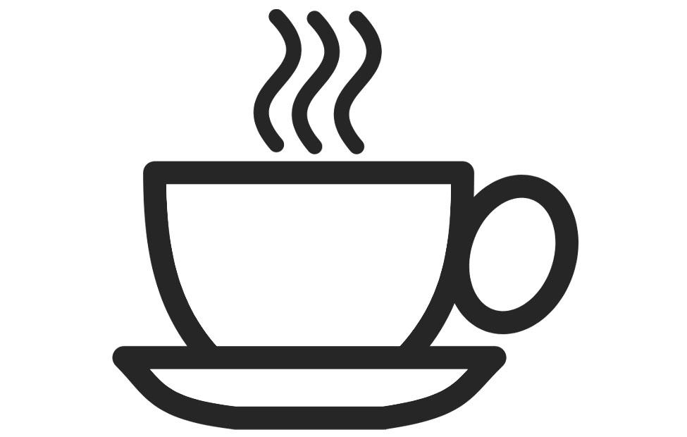 kop koffie Kleurplaat kop koffie