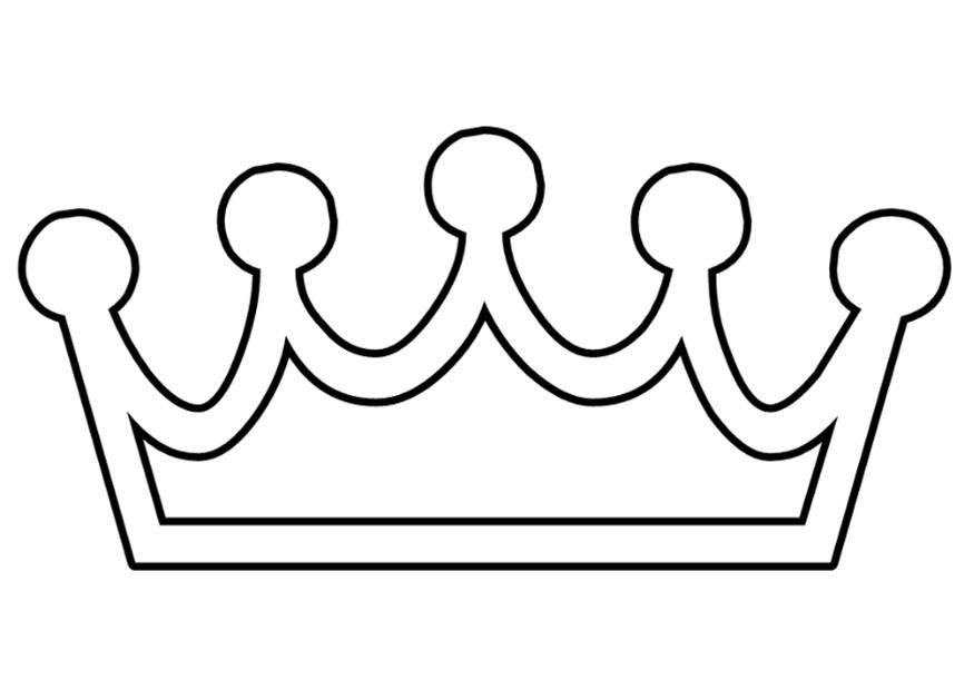 kroon Kleurplaat kroon
