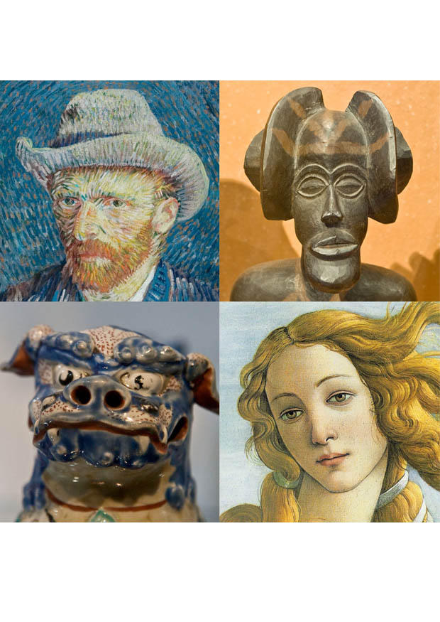 kunst - collage Afbeelding kunst - collage
