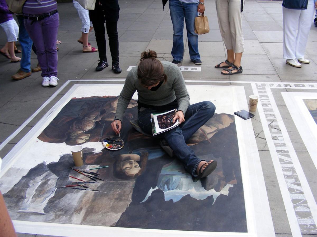 kunstschilder Foto kunstschilder