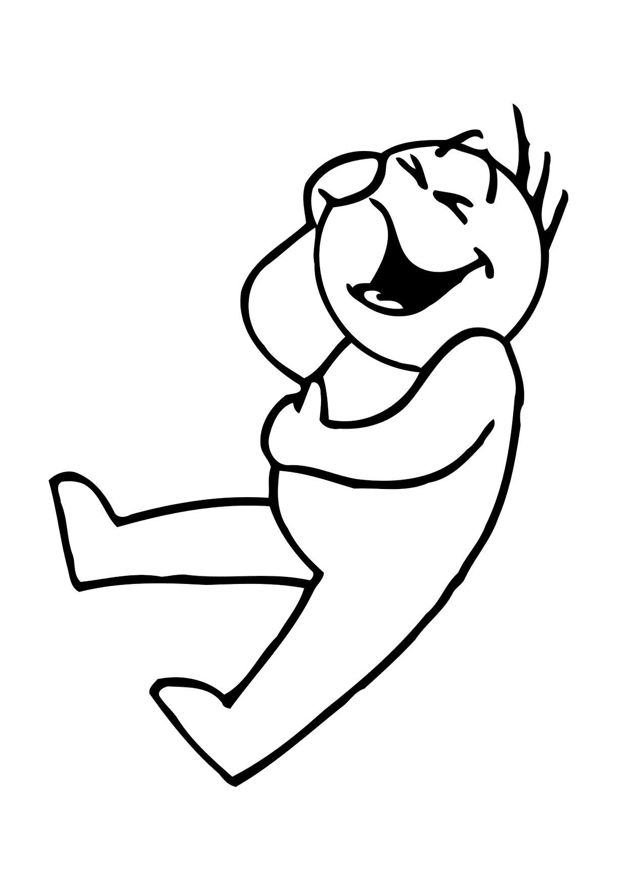 lachen Kleurplaat lachen