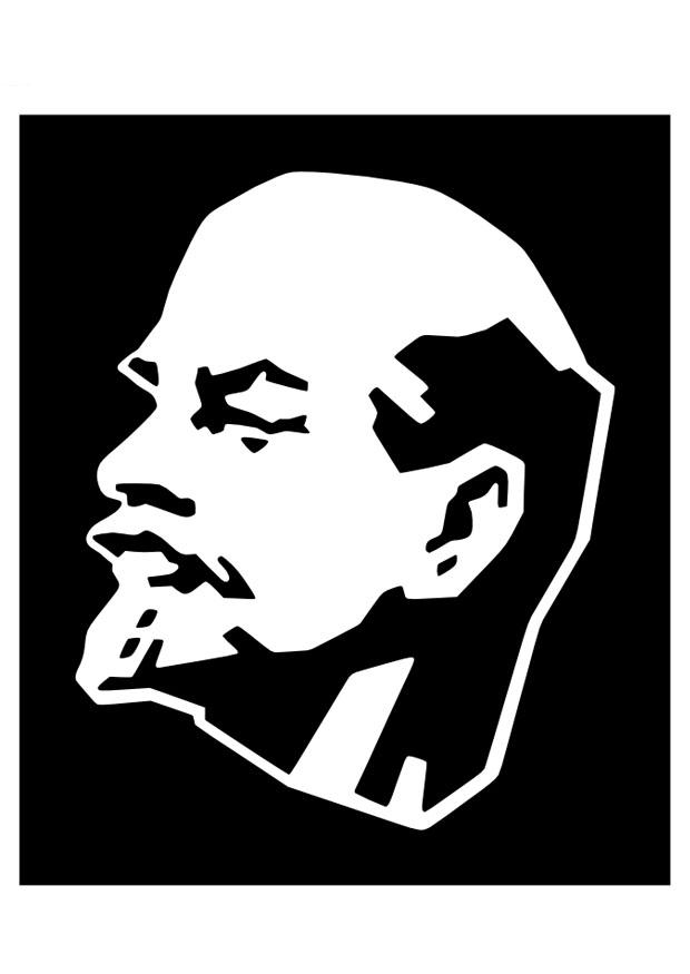 lenin Kleurplaat lenin