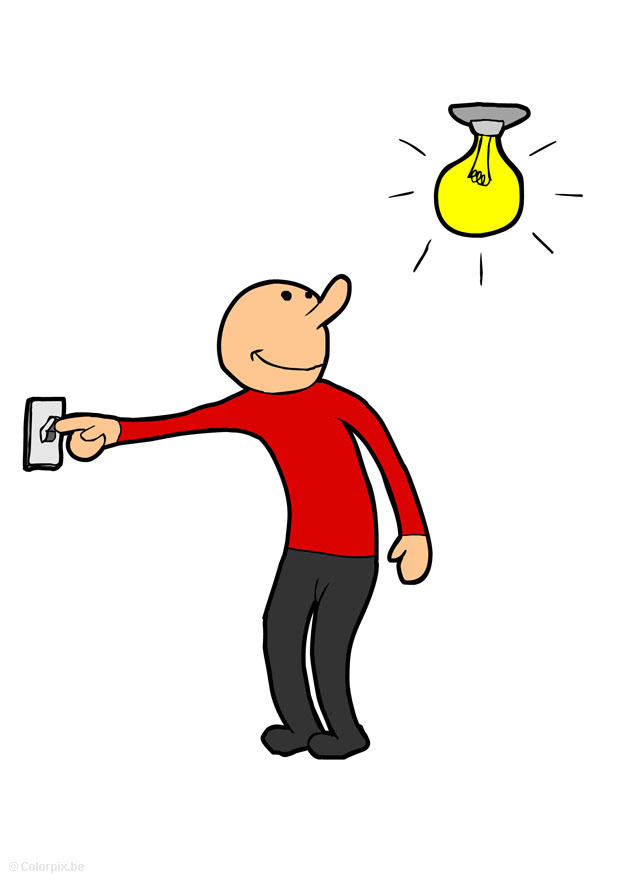 licht aansteken Afbeelding licht aansteken