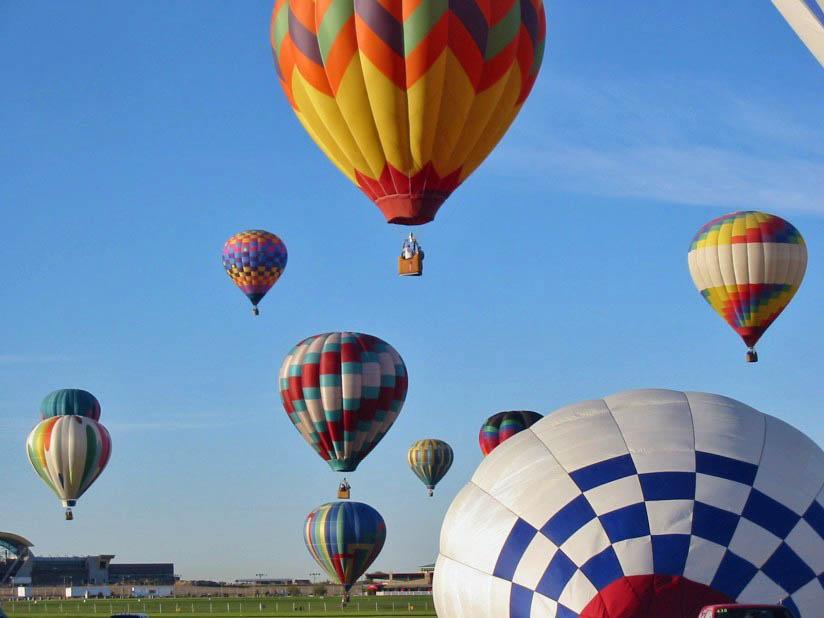 luchtballonnen Foto luchtballonnen