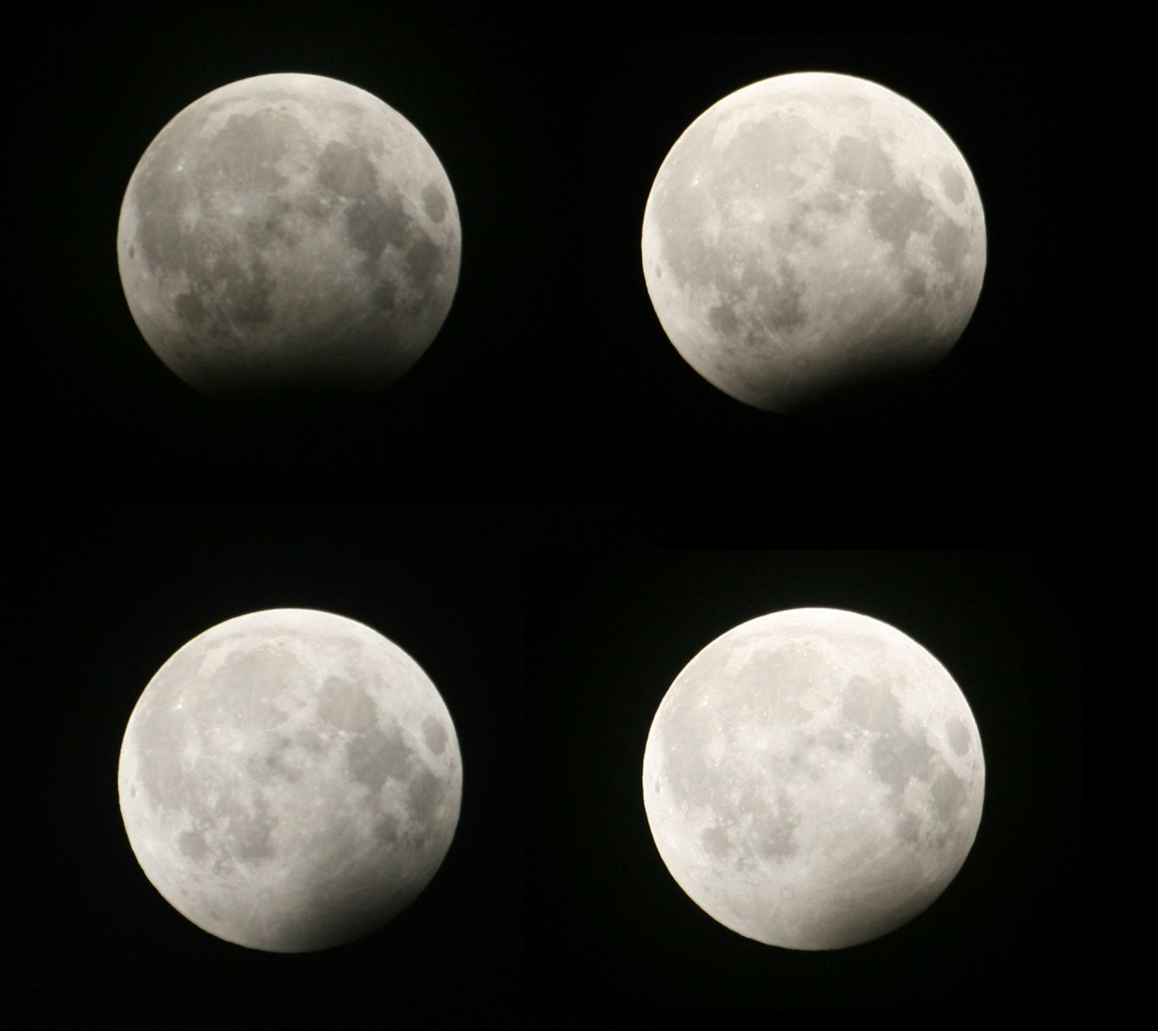 maansverduistering Foto maansverduistering