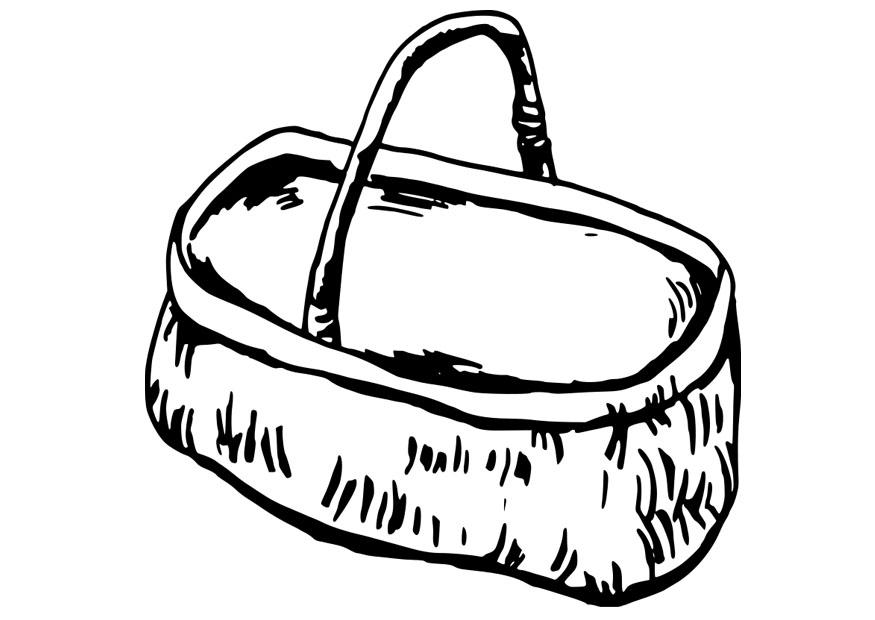 mand Kleurplaat mand