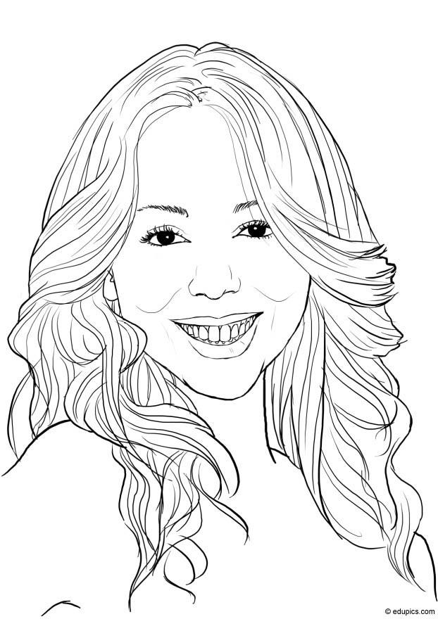 mariah carey Kleurplaat mariah carey